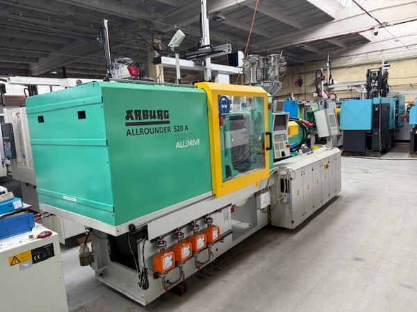 Arburg 520A 1300-170 Alldrive / Maszyna elektryczna / Godziny pracy: 28.847 w trybie automatycznym
