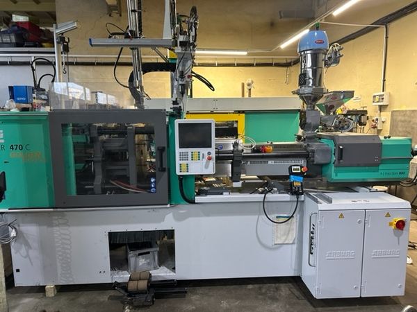 Arburg 470C 1500-800 z manipulatorem Sepro Industrial Robot 65 / Godziny pracy: 7.788 h w trybie automatycznym