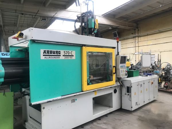 Arburg 570C 2000-150/60 / Maszyna dwuagregatowa