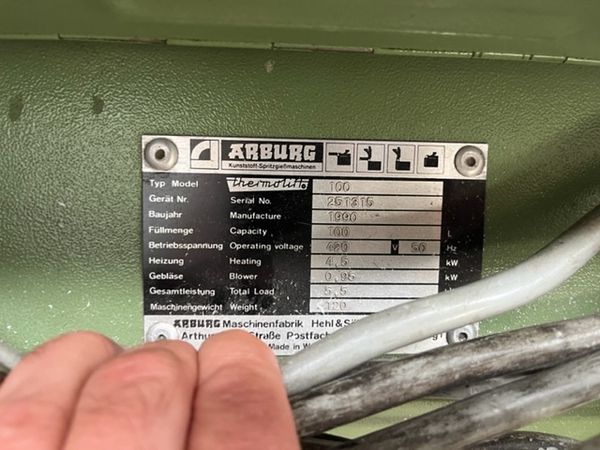 Arburg-Thermolift-100-suszarnia-Szczeppol-Łódź-Polska