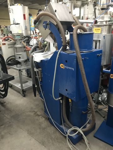 Stacja oczyszczania surowców z odpylaniem - MBengineering TS2