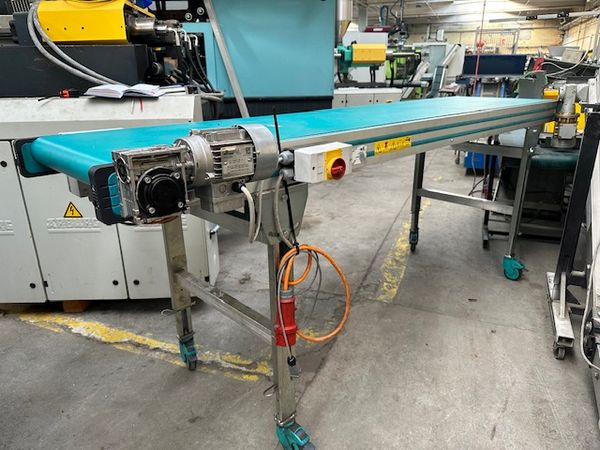 Taśmociąg prosty na profilu aluminiowym - M.B. Conveyors PA ALL