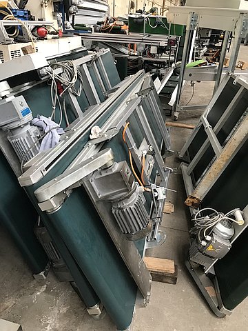 Taśmociąg prosty na podstawie, na profilu aluminiowym - Wittmann FP66U (2 szt.)