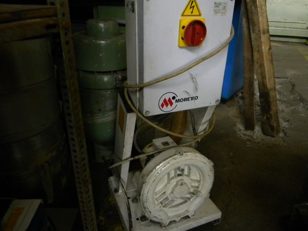 Zaciąg tworzywa - Moretto V1 S40